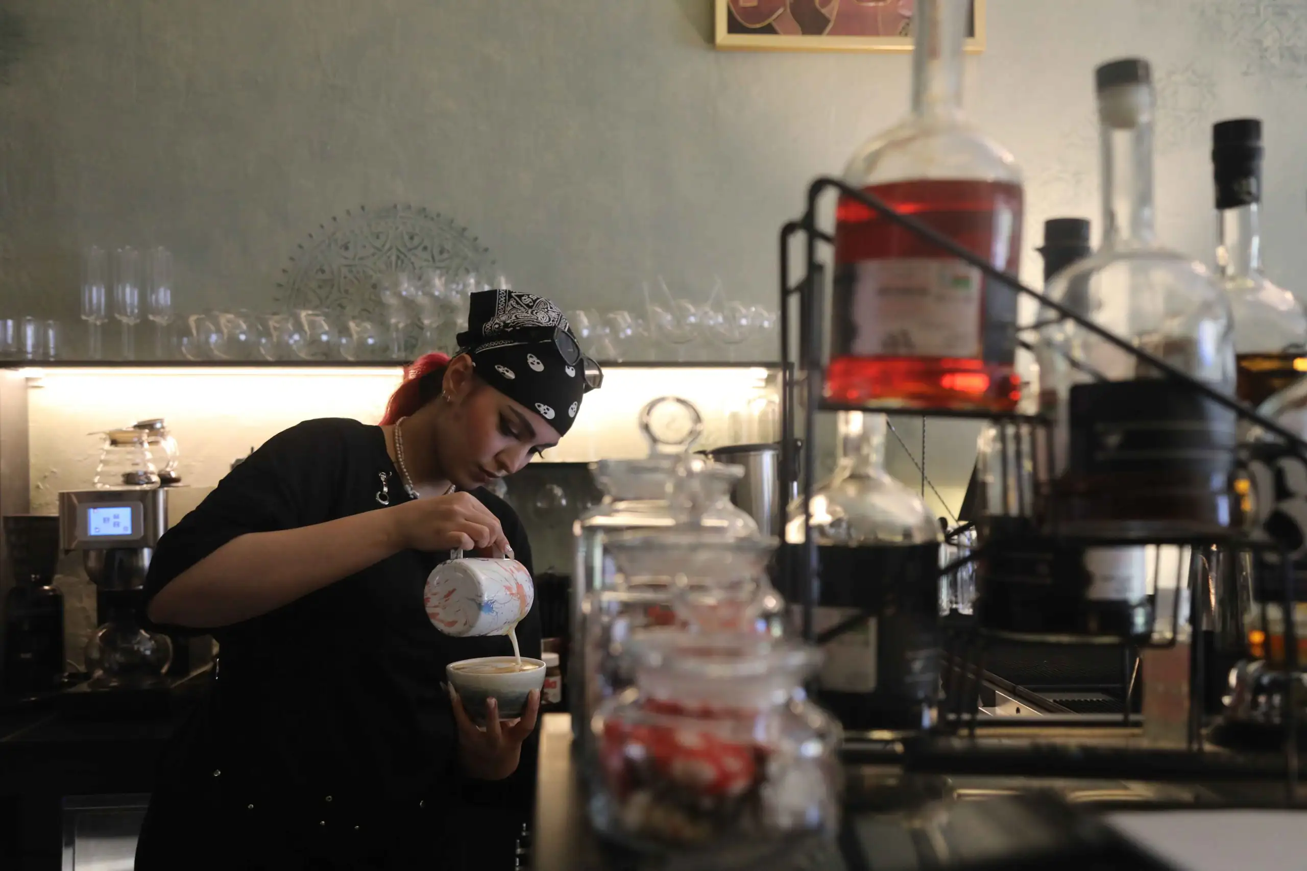 رویای محاجرت با باریستا شدن