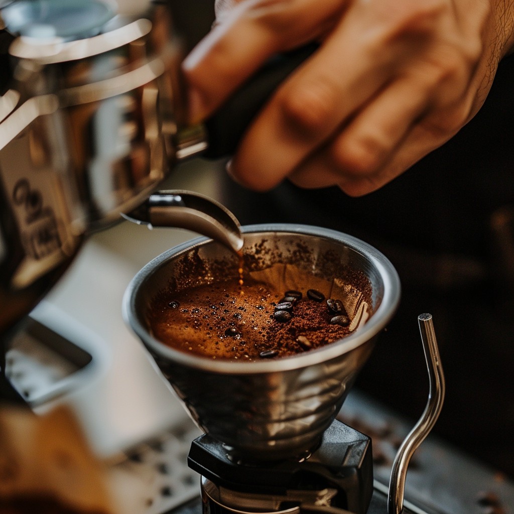 بلومینگ و عصاره گیری قهوه