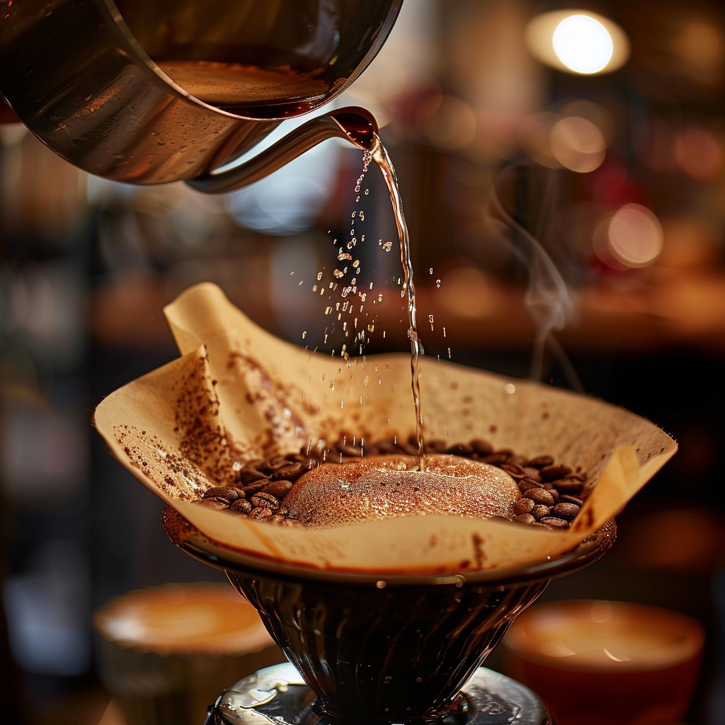 بلومینگ و عصاره گیری قهوه