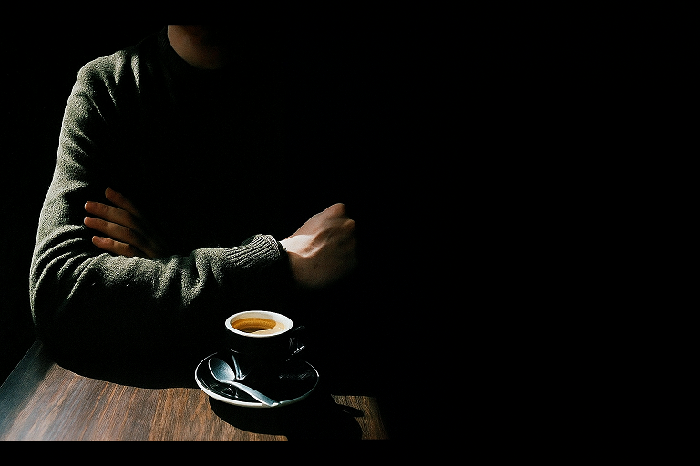 کافه‌ها در سایه روشن جنگ