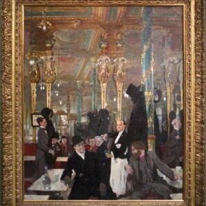 کافه رویال لندن (The Café Royal, London) - ویلیام اورپن (۱۹۱۲)